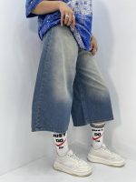 شلوارک جین زنانه آبی سنگشور