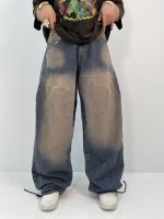 شلوار جین زنانه بالونی مکس آبی تینت