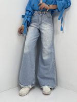 شلوار جین زنانه فول بگ یخی