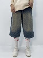 شلوارک جین زنانه طرحدار گوچی سنگشور