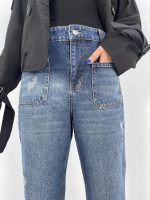 شلوار جین زنانه اسپنیش آبی