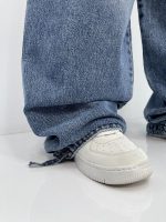 شلوار جین زنانه بالونی کارپنتری آبی