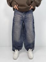 شلوار جین زنانه بالونی آبی سنگشور
