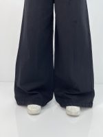 شلوار جین زنانه سوپر بگ مشکی