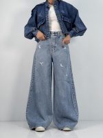 شلوار جین زنانه سوپر بگ یخی
