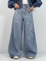 شلوار جین زنانه سوپر بگ یخی