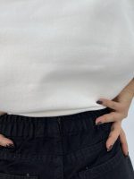 شلوار جین زنانه شافل بگ مشکی