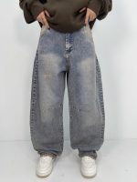 شلوار جین زنانه بالونی آبی سنگشور