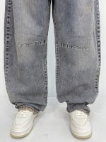 شلوار جین زنانه بالونی آبی سنگشور