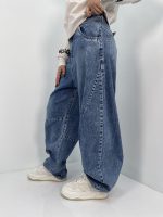 شلوار جین زنانه بالونی آبی