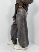 شلوار جین بالونی کارپنتری زغالی
