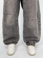 شلوار جین بالونی کارپنتری زغالی