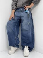 شلوار جین زنانه بالونی ابی
