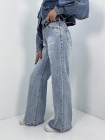 شلوار جین زنانه فول بگ یخی