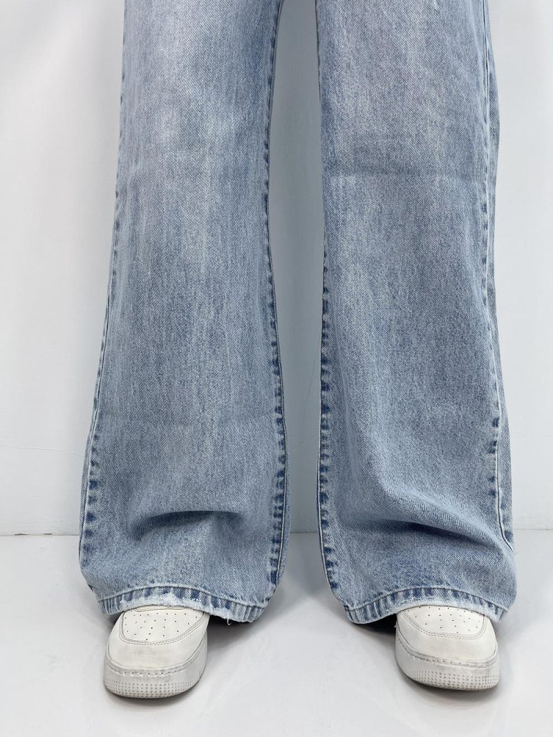 شلوار جین زنانه فول بگ یخی