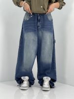 شلوار جین زنانه بالونی مکس آبی سنگشور