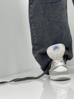 شلوار جین زنانه بالونی کارپنتری سرمه ای سنگشور