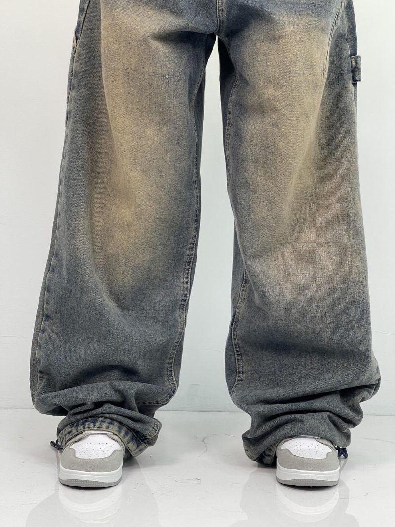 شلوار جین زنانه بالونی مکس کارپنتری سنگشور کرم