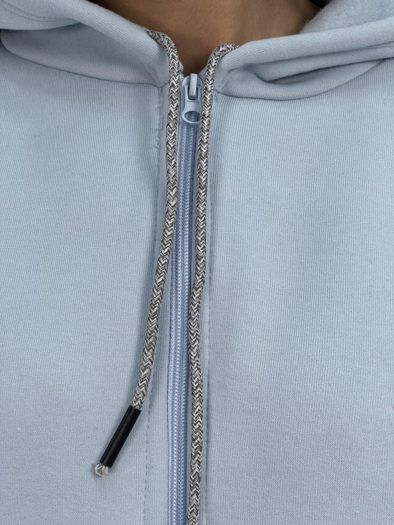 سویشرت باکسی دخترانه آبی