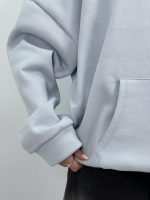 سویشرت باکسی دخترانه آبی