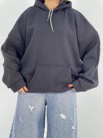 هودی قواره باکسی دخترانه مشکی