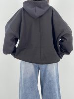 هودی قواره باکسی دخترانه سبز