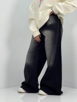 شلوار جین زنانه شافل مشکی سایز بزرگ