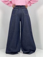 شلوار جین زنانه سوپر بگ خام شور