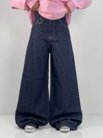 شلوار جین زنانه سوپر بگ خام شور