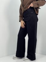 شلوار جین زنانه بگ مشکی 100 درصد