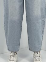 شلوار جین زنانه مام بالون یخی