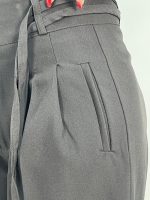 شلوار پارچه ای زنانه فول بگ مشکی