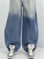 شلوار جین زنانه بالونی آبی روشن