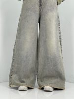 شلوار جین زنانه سوپر بگ کثیف شور
