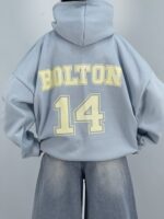 هودی باکسی دخترانه آبی