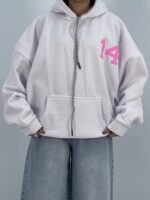 هودی باکسی دخترانه سفید