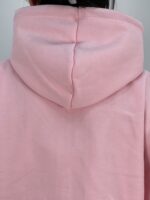 سویشرت باکسی دخترانه صورتی