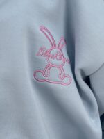 سویشرت دخترانه باکسی آبی