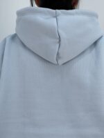 سویشرت دخترانه باکسی آبی