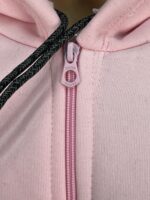 سویشرت باکسی دخترانه صورتی