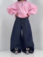 شلوار جین زنانه سوپر بگ بالون کد 5492