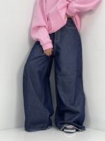 شلوار جین زنانه سوپر بگ بالون کد 5492