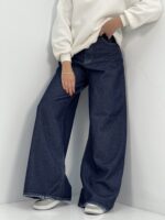 شلوار جین زنانه سوپر بگ خام شور