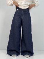 شلوار جین زنانه سوپر بگ خام شور