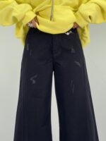 شلوار جین زنانه شافل بگ مشکی