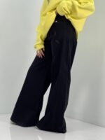 شلوار جین زنانه شافل بگ مشکی