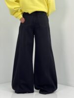 شلوار جین زنانه شافل بگ مشکی