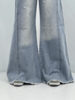 شلوار جین زنانه شافل یخی