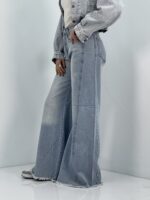 شلوار جین زنانه شافل یخی