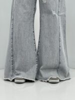 شلوار جین زنانه شافل یخی